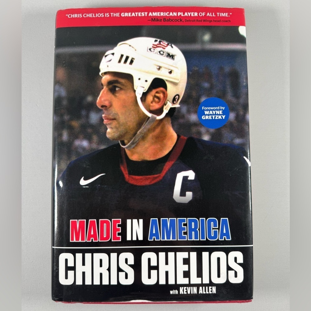 Made in America Chris Chelios Book